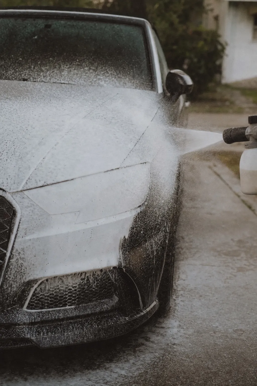 Car Valeting at work