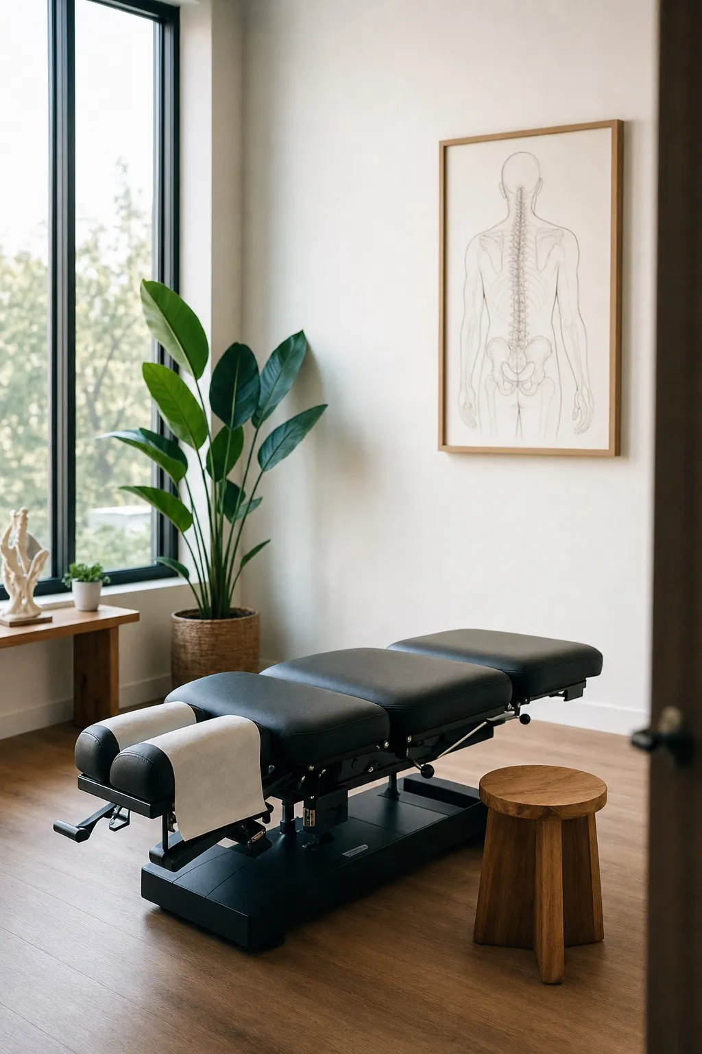 Chiropractors workspace