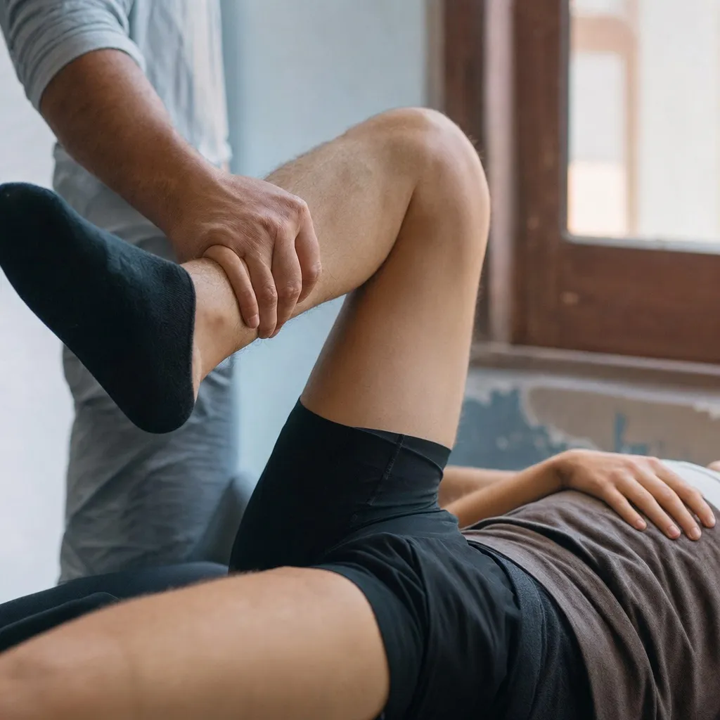 Sports injury treatment — Clara handles this for chiropractors