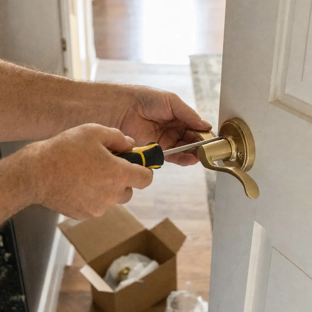 Door & lock adjustments — Clara handles this for handyman services