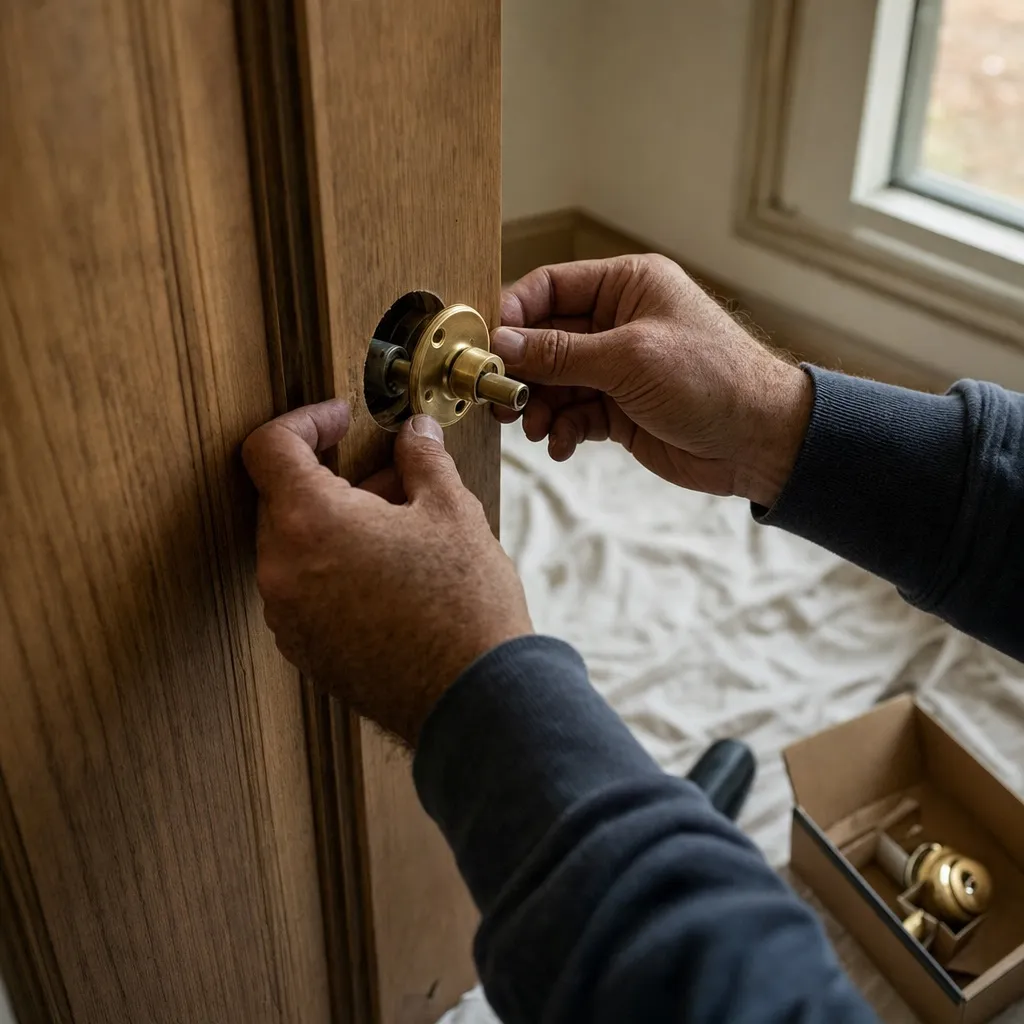 New deadbolt installs — Clara handles this for locksmiths