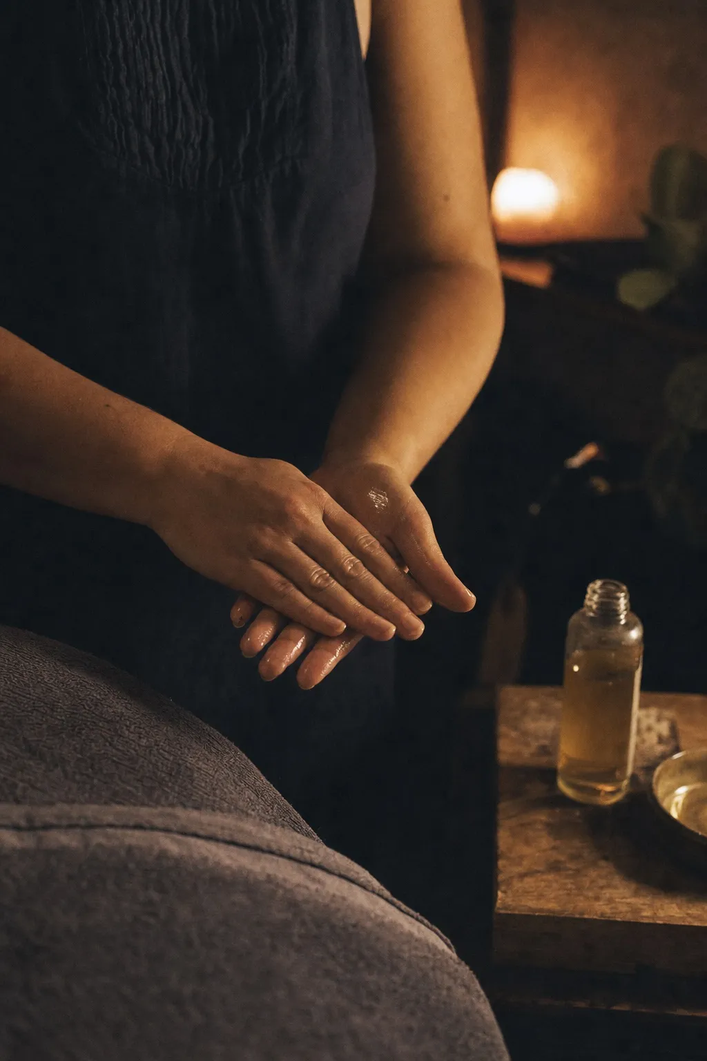 Massage Therapists at work
