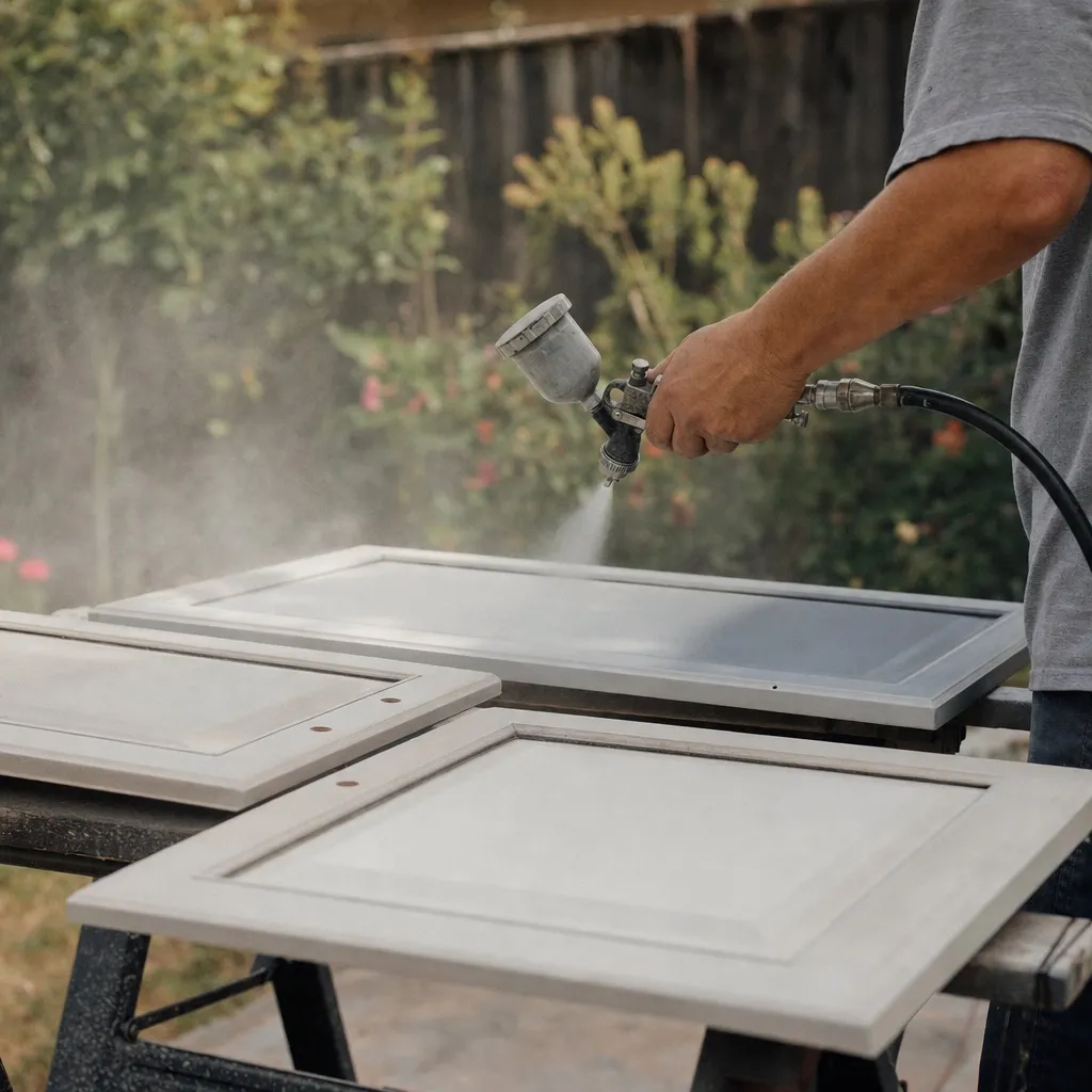 Cabinet refinishing — Clara handles this for painters