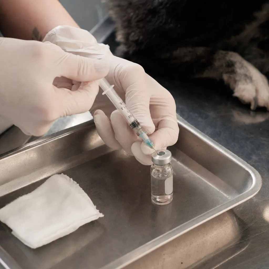 Vaccinations — Clara handles this for veterinarians
